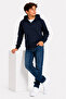 Boy's 2 Thread Seasonal Hooded Zippered School Sweatshirt G2027-11 - 2