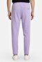 Men Regular Fit Brand Logo Sweatpants, Lilac - 4