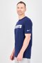 x NFL Men Standard Fit Short Sleeve Football T-Shirt, Navy Blue - 2