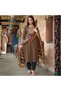 Yellow Women's Viscose Printed Kurta Pant And Dupatta Set - ALV1363-Size:XL-42-Inches - 4