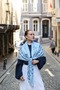 Lusso Shoulder Shawl - Baby Blue