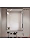 Black Framed Rectangular Wall Mirror 90X60 cm