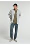 Skinny Fit Men's Green Cast Denim Jean Trousers - 3