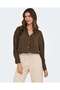 Women's Onlzazima Loose Brown Shirt - 15272523 - 2