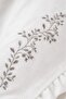 Defne Embroidered 6 Piece Duvet Cover Set Cream - 3