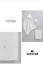 100% Cotton Towel Set Indigo Crml.Hte2566.Indg - 2