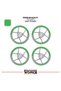 Yamaha Tracer 9 Wheel Rim Strip – Half Rim Covering & Tracer 9 Lettering Sticker Set - 2