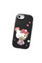 iPhone 7 Compatible Case with Camera Protector Black Silicone Couple Phone Case with Kitty Pattern - 3