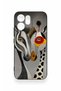 Oppo Reno 14F Compatible Zebra and Giraffe Patterned Silicone Case - 3