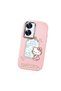 Realme C55 Compatible Case Camera Protector Pink Silicone Couple Phone Case with Kitty Pattern - 3