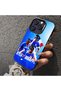 iPhone 17 Compatible Silicone Edge Hard Back Case Couple Phone Case with Mbappé Pattern - 4
