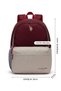 Unisex School Backpack Travel Daily Bag Pen Holder Set of 2 Plcan26114-117 - 2