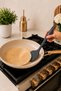 Ivory 29 cm Hard Plastic Spatula Heat Resistant Non-Stick Surface Compatible Flexible Dough Pastry Cake Crepe Serving Spatula - 2