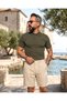 Men's Portofino Premium Linen Rayon Lace-Up Shorts