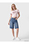 Original Oval Collar Malibu Printed Women's T-Shirt - 2