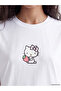 Xside White Printed 100% Cotton Women's T-Shirt - 3