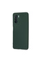 Xiaomi poco f3 case nano inner velvet silicone - dark green - 2