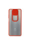 Xiaomi Mi 10t Lite Case Palm Frosted Camera Sliding Silicone - Red - 2