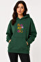 Blommer Printed Hooded 2 Thread Threaded Sweatshirt
