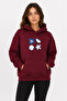 Sea Shells Printed Hooded 2 Thread Raster Sweatshirt