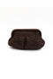 Women's Straw Chain Strap Clutch Bag