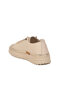 Women's Beige-Gold Genuine Leather Comfortable Anatomical Women's Casual Shoes 26150001Y - 4