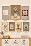 7-Frame View of the Mediterranean |   Lemon |   Olive |   Modern |   Italian & Mediterranean Style |   Living Room, Office, Kitchen and Study Room Wall Decor