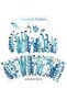 ® 5 Sheets 3D Under The Sea Seaweed Wall Decals Sea Turtles Wall Stickers Ocean Grass Jellyfish Fish Removable Wall Decoration, 45x150 cm - 3