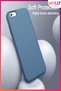 Cobalt Blue Liquid Inside Velvet Matte Silicone Case for iPhone 6/6S Plus - 4