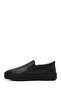 Women's Black Leather Comfort Shoes Af460004Dv - 3