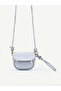 Silver Shk306 Adjustable, Knot Detail Strap, Mini, Women's Hand, Arm and Shoulder Bag