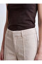 Lcw Jeans Beige Wideleg Women's Jean Pants - 3