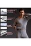 UimoKi Thermal Underwear Set for Men Ultra Soft Warm Winter Base Layer Tops Bottoms Long Sleeve Crewneck Suitable For Camping Daily Wear Work Outdoor Activity Cold Weather - 3