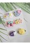Baby Gift Pinterest Combinations Hairless Baby Hair Clips 6-Piece Mixed Sets Handmade Knitted Organic Baby Hair Accessories - 5
