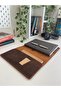 (We Write Names) Handmade Genuine Leather Organizer Agenda/Notebook Cover - with Notebook & Pen as a Gift - 4