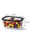 Mi̇en 1380 ml Glass Storage Container 19X13,5X8,5 cm - 6