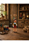 Wooden String Puppet Pinocchio Handmade Decorative Movable Marionette Collectible Gift Toy 25cm - 2