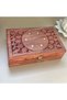 Exquisitely Hand Brass-Filled Wooden Jewelry Box| Handmade Decorative Case| Kit| Vanity| Organizer For Women, Girls, Necklaces, Gold, OUD BOX , Storage, Money, Wedding Gift , (6 x 4 inch) - 3