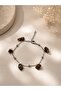 Tiger's Eye Natural Stone Steel Bracelet - 2