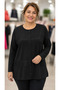 Women's Stone Embellished Guipure Detailed Mother Blouse with Side Slits