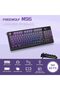 لوحة مفاتيح ألعاب لاسلكية وولف M96، غشاء كريمي، 94 مفتاحًا، ANSI-Moonlight |   إضاءة خلفية قوس قزح، ميدي - 3