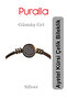 Ayetel Kürsi Wire Twisted Steel Bracelet - Silver Gray - 3