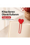 Colorful Heart-Shaped Paper Clips in Special Box - Book and Notebook Page Markers - 20 Pieces (10 Red - 10 White) - 4