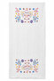 100% Cotton Muslin Heart Patterned Beach Towel Hammam Sauna Sea Towel Peshtemal 02 Beyaz06 - 3