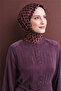 وشاح من الحرير الخالص 9636D 80 - 2