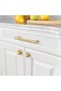 10-Piece Champagne Gold Kitchen Cabinet Handles, 128mm Furniture Handles with Screws, Suitable for Tables, Drawers, Cabinets, and Closets - 3