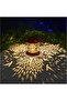 Tree of Life Solar Lantern Outdoor Waterproof Hanging Solar Light Large Tree-Shaped Metal Decorated LED Lantern for Patio Terrace Lawn Table Pathway
