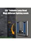 Outdoor Waterproof Solar Wall Light with Motion Sensor Security Light Foldable Weatherproof Black LED Lamp No Power Required for Stairs Balcony Patio - 5