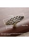 A set of 8 black metal birdcage-style furniture knobs, vintage style, with screws, round and oval shapes. - 3