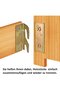 Bed Connector - Hanging Hardware - 4 Pieces - Heavy Duty - 2